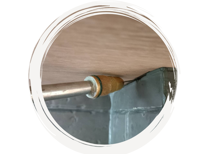 ใช้หัวฉีดแบบเข็มที่ทะลุทะลวง ใช้หัวฉีดแบบเข็มที่ทะลุทะลวง